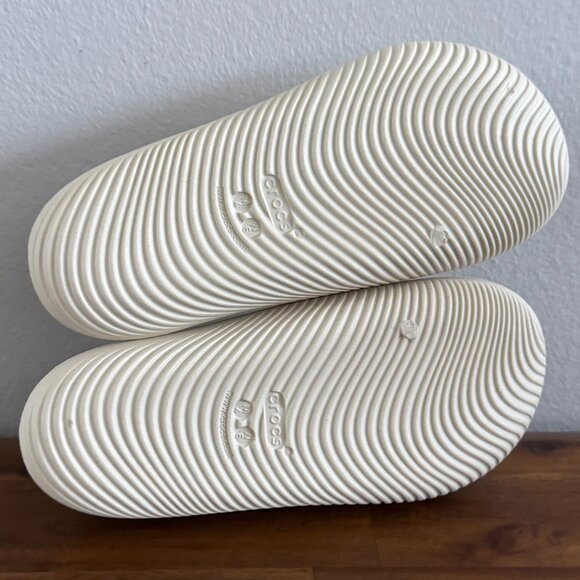 CROCS - Mellow Recovery Slide in Bone (off-white/cream) - Picture 4 of 5